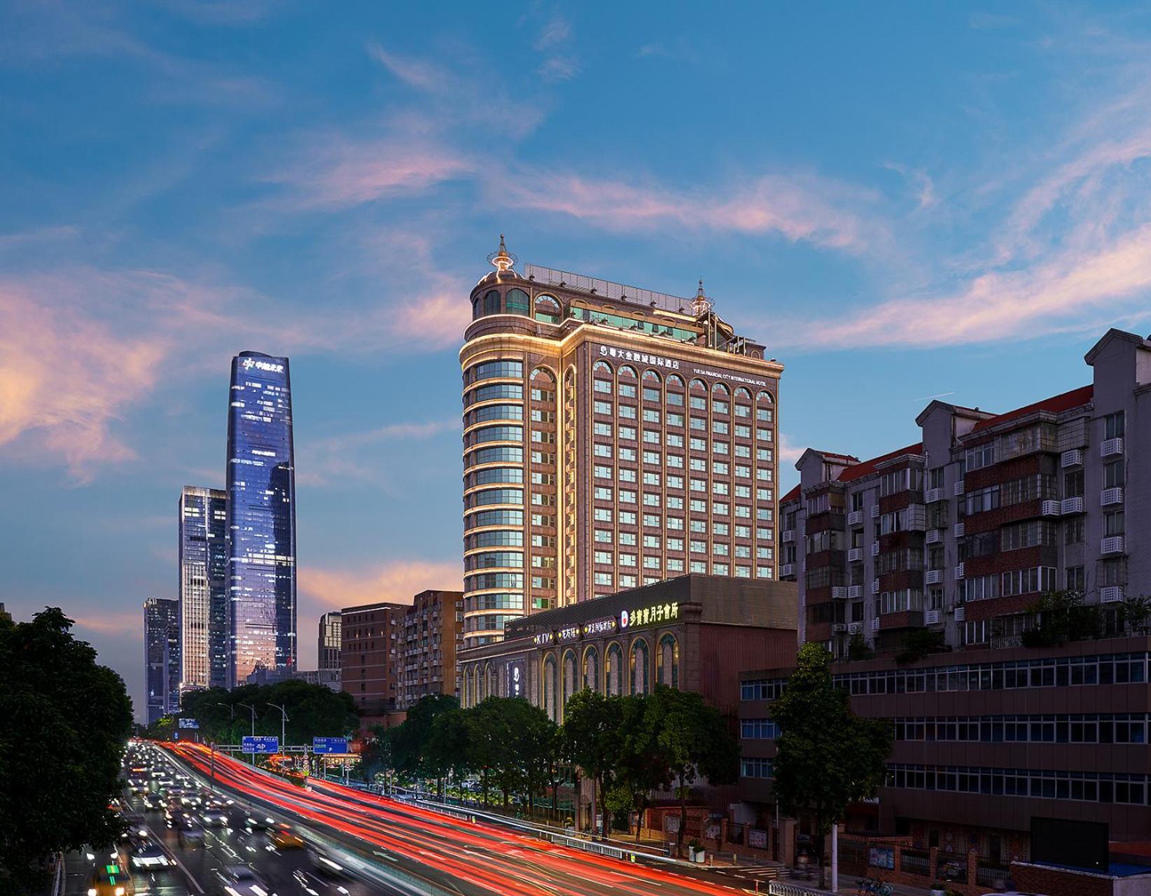 Yueda Financial City International Hotel Гуанчжоу Экстерьер фото